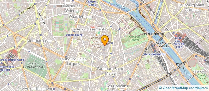 localisation de l'entreprise MONSIEUR MICHEL ROUSSEAU à PARIS