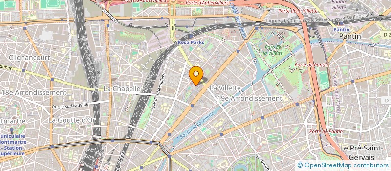 localisation de l'entreprise MONSIEUR MICHEL ROUSSEL  PARIS