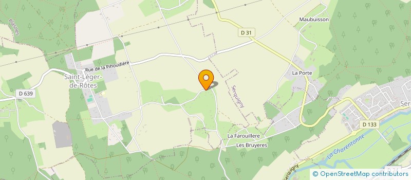 localisation de l'entreprise MONSIEUR MICHEL ROUSSEL  SAINT-LEGER-DE-ROTES