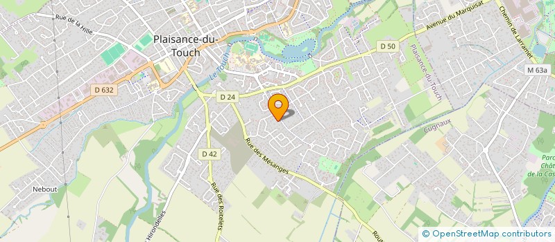 localisation de l'entreprise MONSIEUR MICHEL ROUSSEL  PLAISANCE-DU-TOUCH