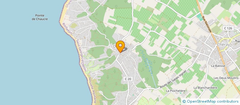 localisation de l'entreprise MONSIEUR MICHEL ROUSSELOT  SAINT-GEORGES-D'OLERON