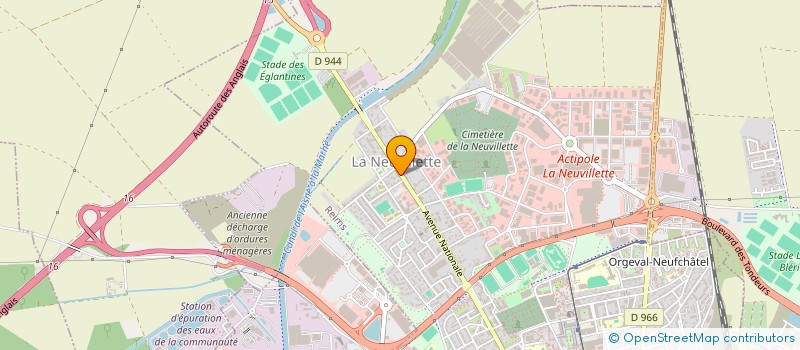 localisation de l'entreprise MONSIEUR MICHEL ROUSSERY à REIMS