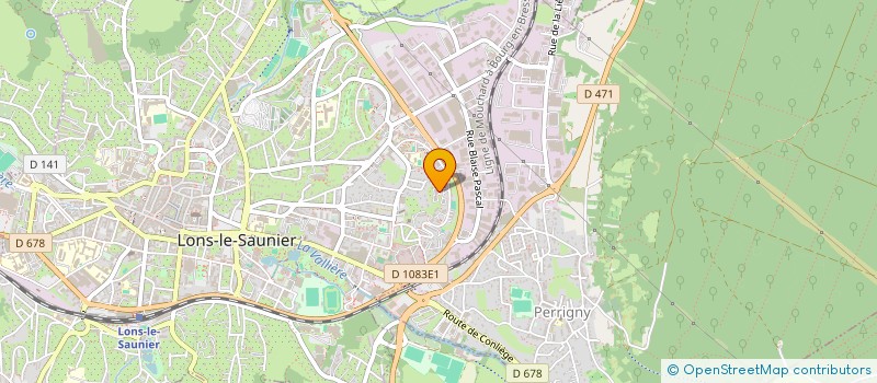 localisation de l'entreprise MONSIEUR MICHEL ROUSSY à LONS-LE-SAUNIER