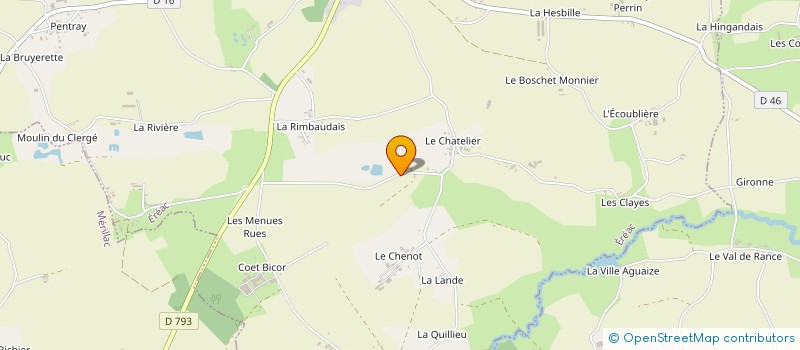 localisation de l'entreprise MONSIEUR MICHEL ROUVRAIS  BROONS