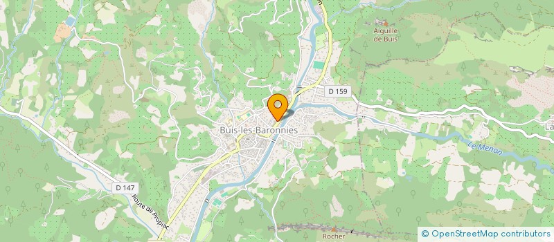 localisation de l'entreprise MONSIEUR MICHEL ROUX à BUIS-LES-BARONNIES