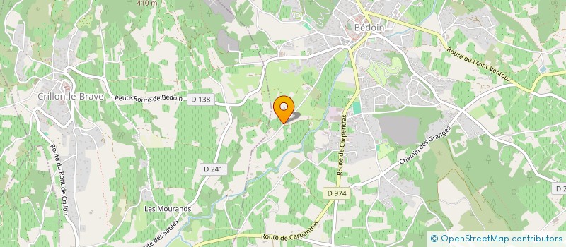 localisation de l'entreprise MONSIEUR MICHEL ROUYER  BEDOIN