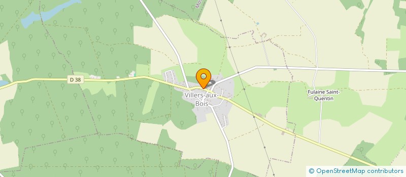 localisation de l'entreprise MONSIEUR MICHEL ROUYER  VILLERS-AUX-BOIS