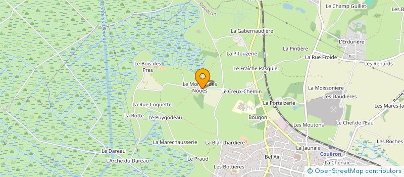 localisation de l'entreprise MONSIEUR MICHEL ROUZEE à COUERON