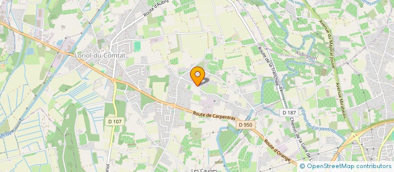 localisation de l'entreprise MONSIEUR MICHEL ROUZEIRE  LORIOL-DU-COMTAT