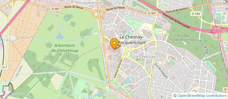 localisation de l'entreprise MONSIEUR MICHEL ROY à LE CHESNAY-ROCQUENCOURT