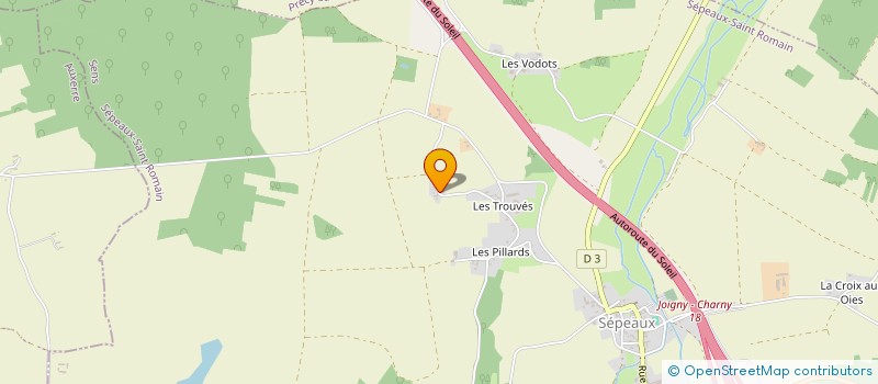 localisation de l'entreprise MONSIEUR MICHEL ROY à SEPEAUX-SAINT ROMAIN