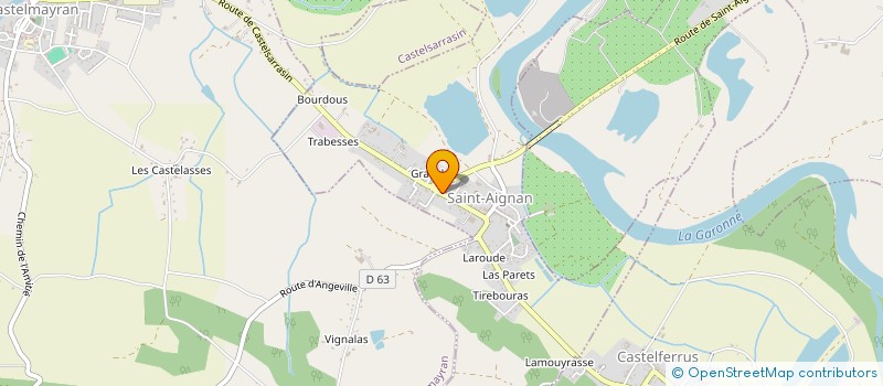 localisation de l'entreprise MONSIEUR MICHEL ROY  SAINT-AIGNAN