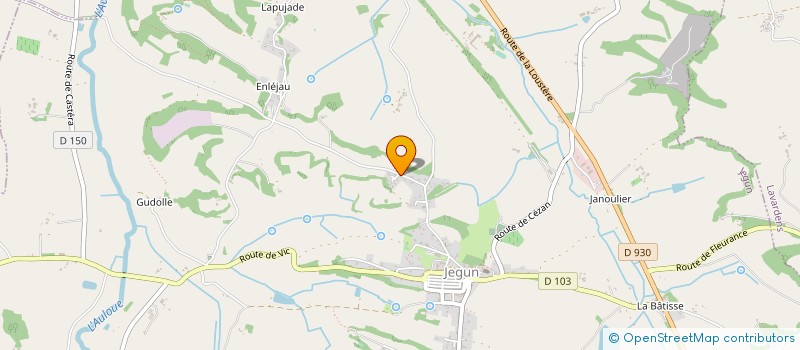 localisation de l'entreprise MONSIEUR MICHEL ROY  JEGUN