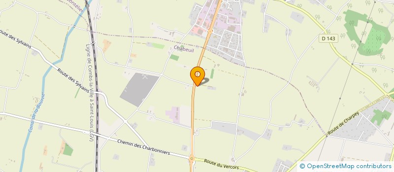 localisation de l'entreprise MONSIEUR MICHEL ROYER à CHABEUIL