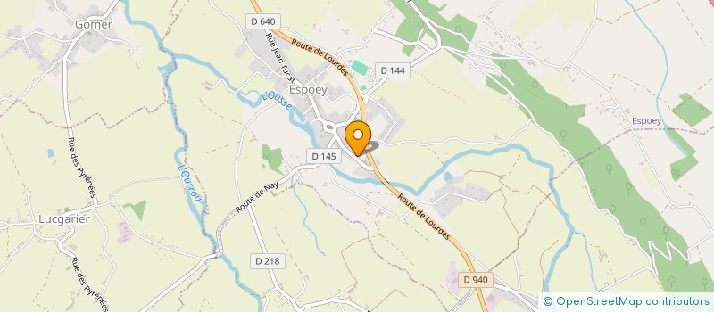 localisation de l'entreprise MONSIEUR MICHEL ROYO  ESPOEY