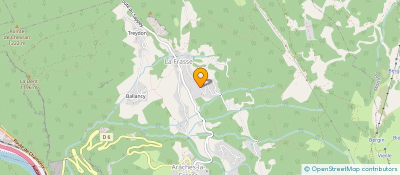 localisation de l'entreprise MONSIEUR MICHEL RUDOLF  ARACHES-LA-FRASSE