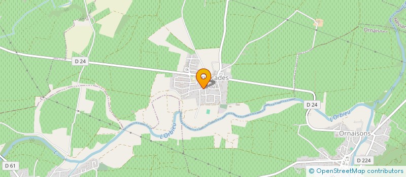 localisation de l'entreprise MONSIEUR MICHEL RUEDA  CRUSCADES