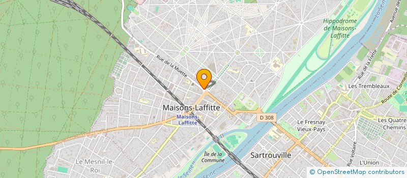 localisation de l'entreprise MONSIEUR MICHEL RUIZ DE GALARRETA Y SOYER à MAISONS-LAFFITTE