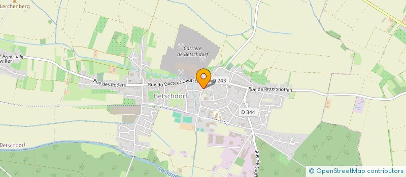 localisation de l'entreprise MONSIEUR MICHEL RUSTENHOLZ  BETSCHDORF