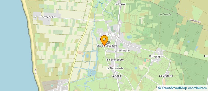 localisation de l'entreprise MONSIEUR MICHEL RYCKEBOER  PIROU