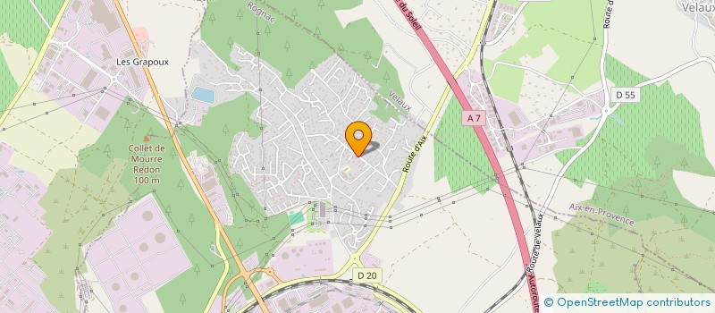 localisation de l'entreprise MONSIEUR MICHEL SABATIER  ROGNAC