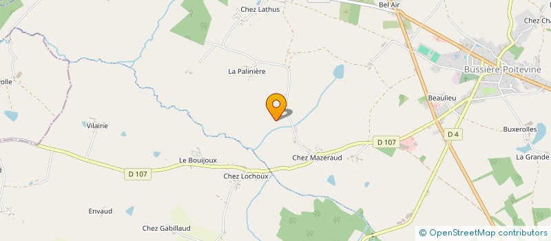 localisation de l'entreprise MONSIEUR MICHEL SABOTIER  VAL-D'OIRE-ET-GARTEMPE