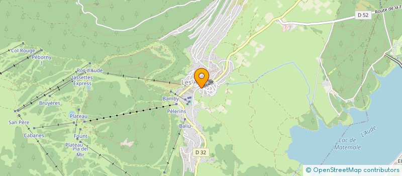 localisation de l'entreprise MONSIEUR MICHEL SABOYE  LES ANGLES