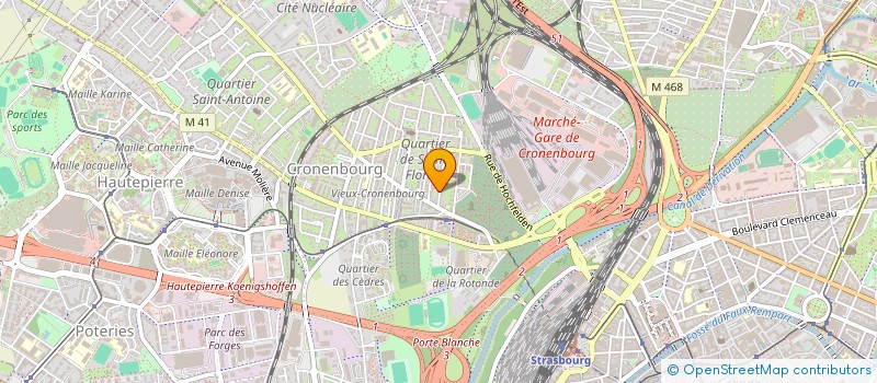 localisation de l'entreprise MONSIEUR MICHEL SABTI à STRASBOURG