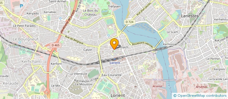 localisation de l'entreprise MONSIEUR MICHEL SABY  LANESTER