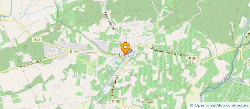 localisation de l'entreprise MONSIEUR MICHEL SAC  TAULIGNAN