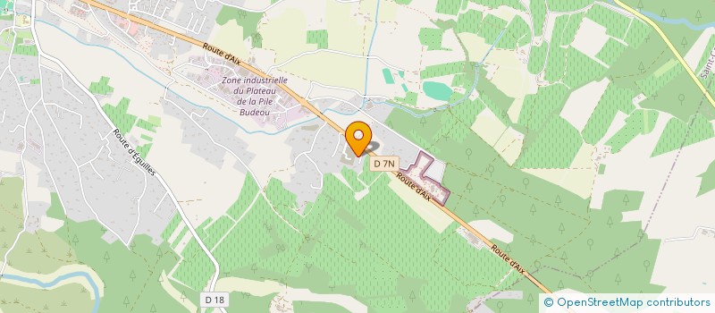 localisation de l'entreprise MONSIEUR MICHEL SAGNES  SAINT-CANNAT