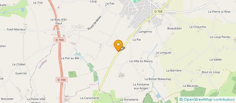 localisation de l'entreprise MONSIEUR MICHEL SAGORY à LA MOTTE