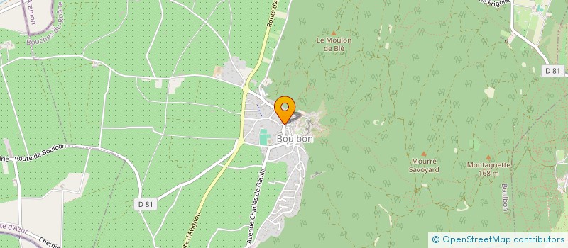 localisation de l'entreprise MONSIEUR MICHEL SAHUQUET  TARASCON