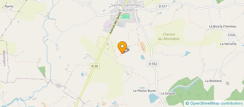 localisation de l'entreprise MONSIEUR MICHEL SAINT-DENIS  SAINTE-GEMMES-LE-ROBERT