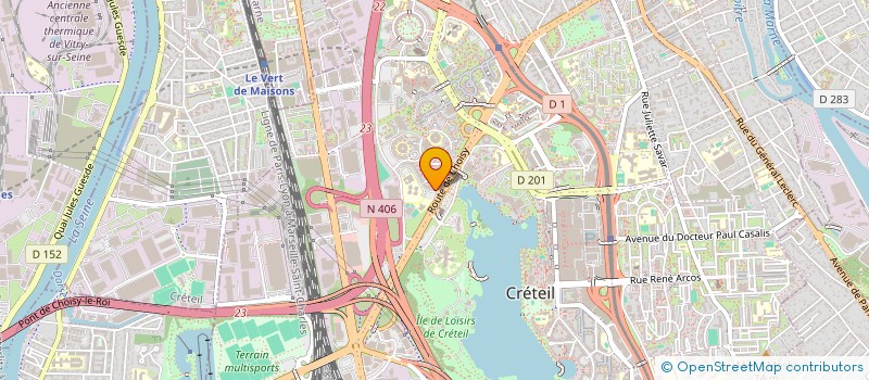 localisation de l'entreprise MONSIEUR MICHEL SAINTOT  CRETEIL