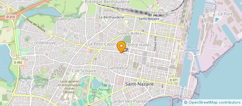 localisation de l'entreprise MONSIEUR MICHEL SAKOUVOGUI  SAINT-NAZAIRE