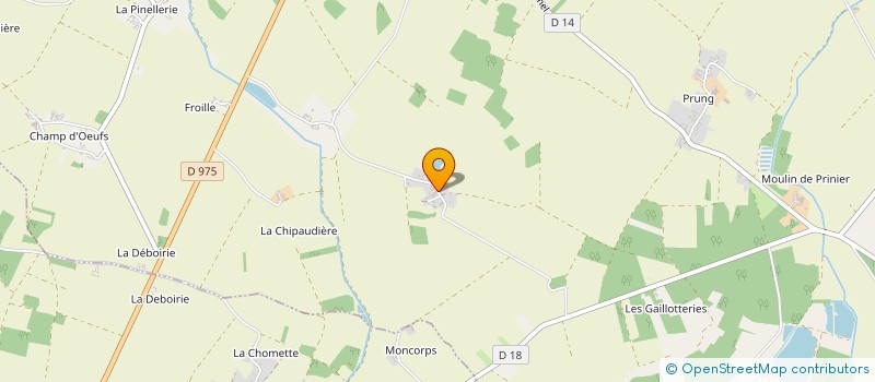 localisation de l'entreprise MONSIEUR MICHEL SALLE à AZAY-LE-FERRON