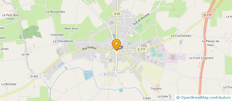 localisation de l'entreprise MONSIEUR MICHEL SALMON  PIPRIAC