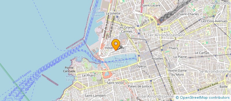 localisation de l'entreprise MONSIEUR MICHEL SALVADORI à MARSEILLE