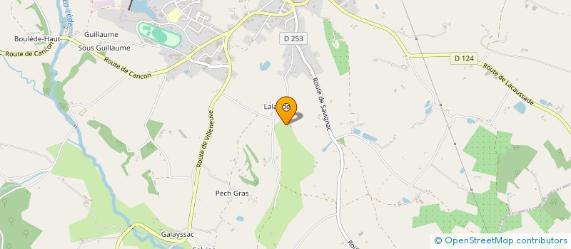 localisation de l'entreprise MONSIEUR MICHEL SALVANT  MONFLANQUIN