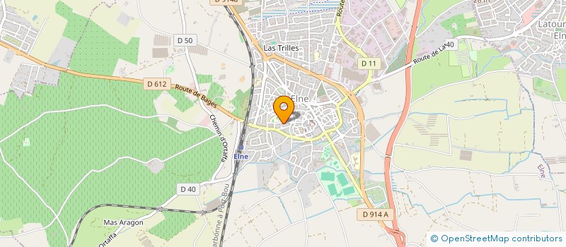 localisation de l'entreprise MONSIEUR MICHEL SANZ  ELNE