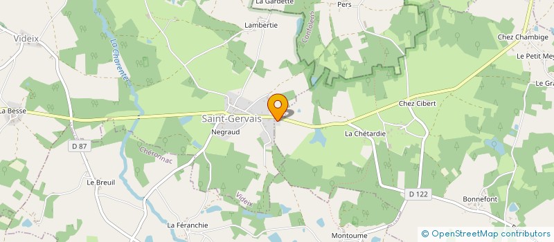 localisation de l'entreprise MONSIEUR MICHEL SARDIN à VIDEIX