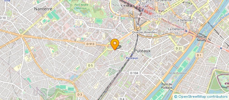 localisation de l'entreprise MONSIEUR MICHEL SARDO  PUTEAUX