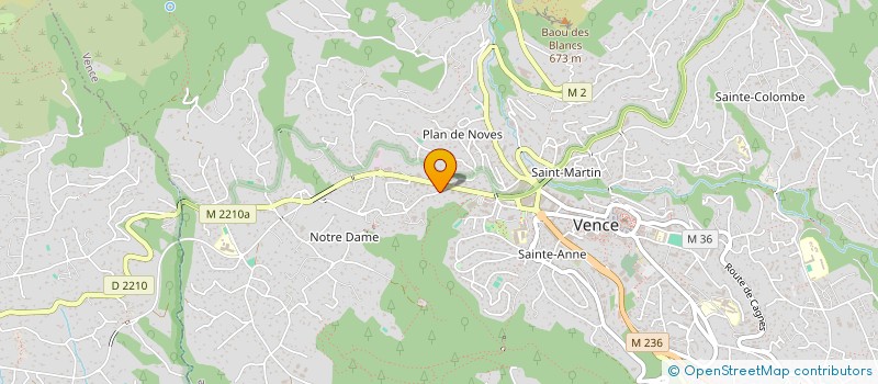 localisation de l'entreprise MONSIEUR MICHEL SARMEO à VENCE