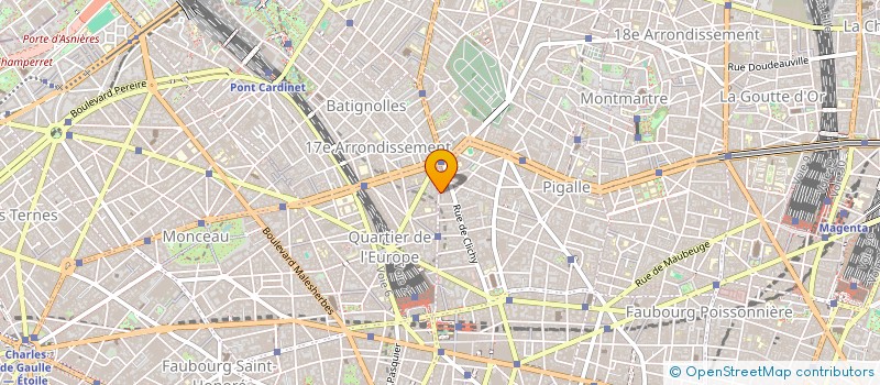 localisation de l'entreprise MONSIEUR MICHEL SARNAK à PARIS