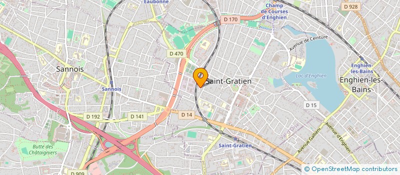 localisation de l'entreprise MONSIEUR MICHEL SASU  SAINT-GRATIEN