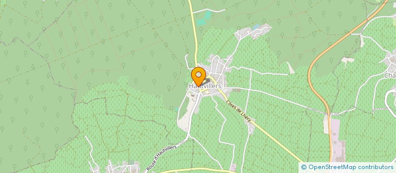 localisation de l'entreprise MONSIEUR MICHEL SAUCOURT  HAUTVILLERS