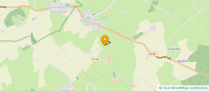 localisation de l'entreprise MONSIEUR MICHEL SAULEAU à VIMARTIN-SUR-ORTHE