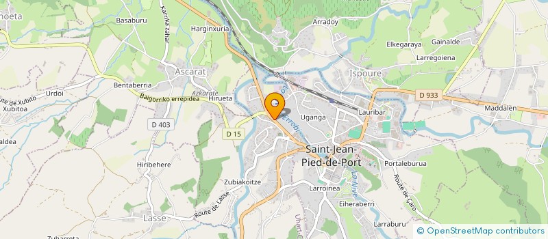 localisation de l'entreprise MONSIEUR MICHEL SAUMADE à UHART-CIZE