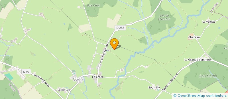 localisation de l'entreprise MONSIEUR MICHEL SAUNIER  CIRY-LE-NOBLE